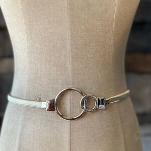 Gold Chain Accent elastic Women’s Belt- one size